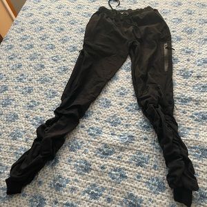 Scrunched up joggers